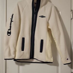 Champion Fill Zip Sherpa Jacket-Unisex